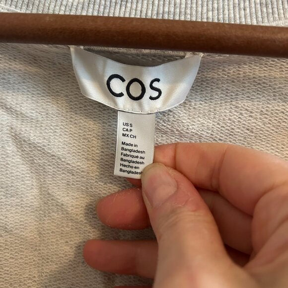 Cos Cotton Wrap Cardigan - Picture 3 of 5